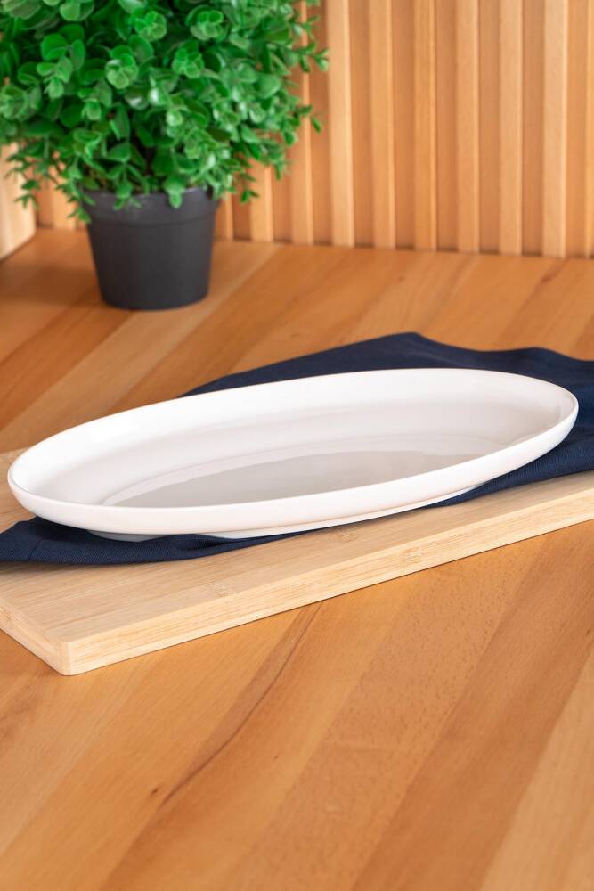 Acar Aria Oval Kayık Tabak - 29 cm POR-05289
