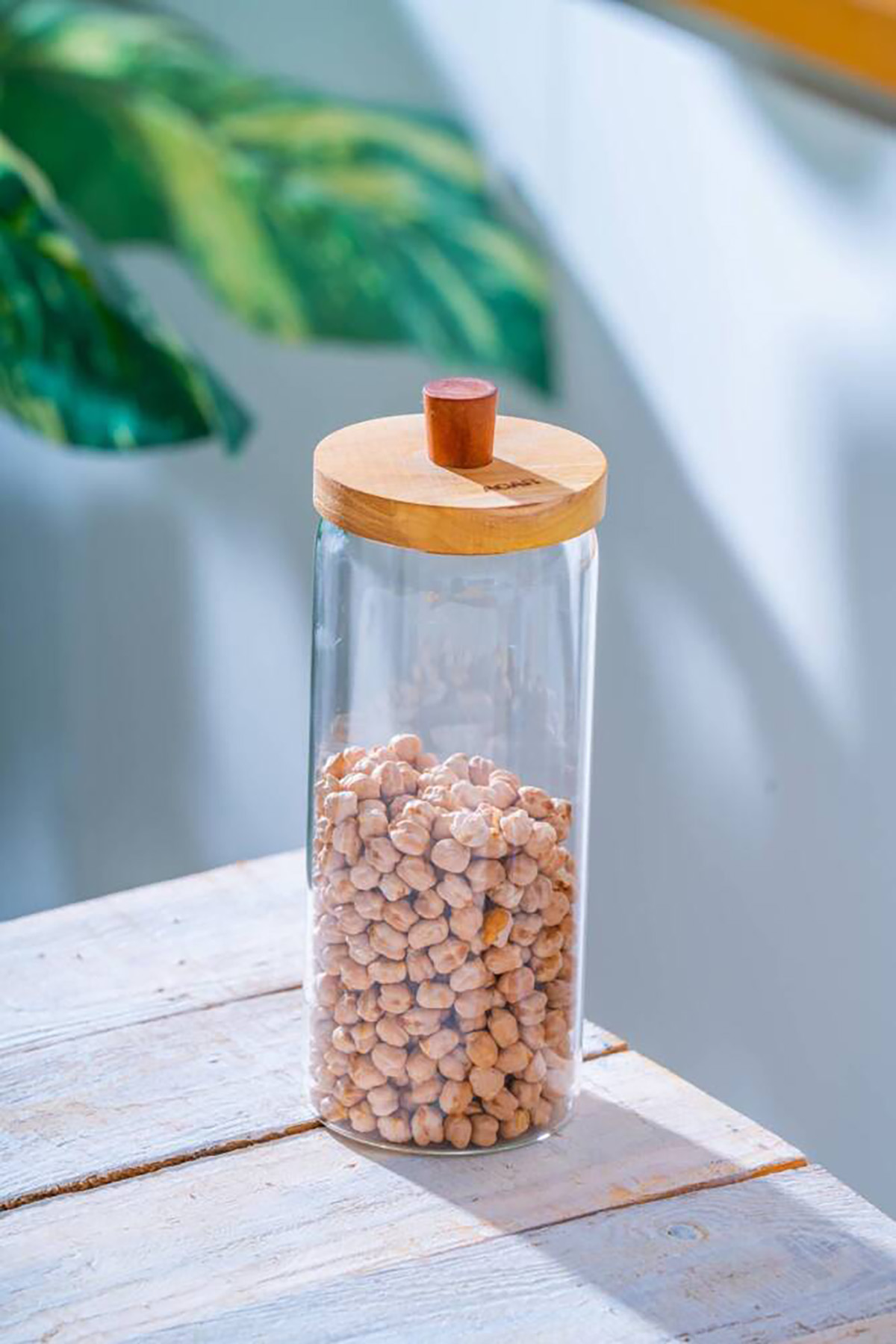 Acar Malibu Akasya Kapaklı Borosilikat Cam Kavanoz - 900 ml LND-07575