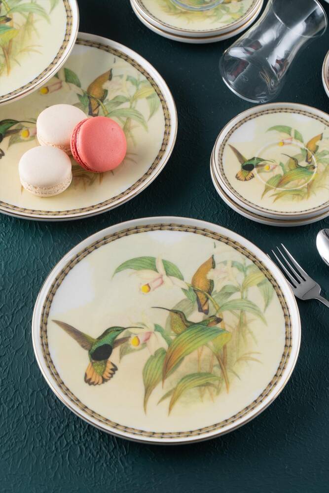 Acar Orina 18 Parça Porselen Pasta Seti XTL-05581