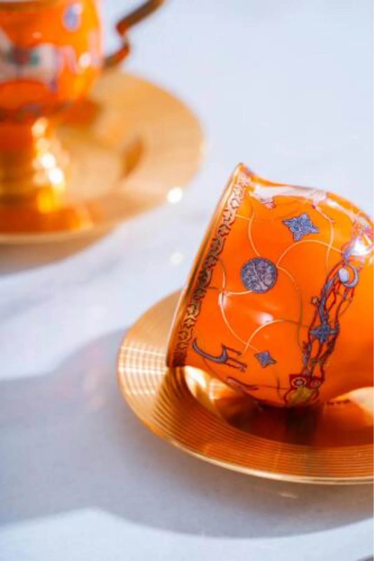 Acar Passifolia 6 Li Kahve Fincan Takımı KOH-07324 Acar Passifolia 6 Li Kahve Fincan Takımı KOH-07324