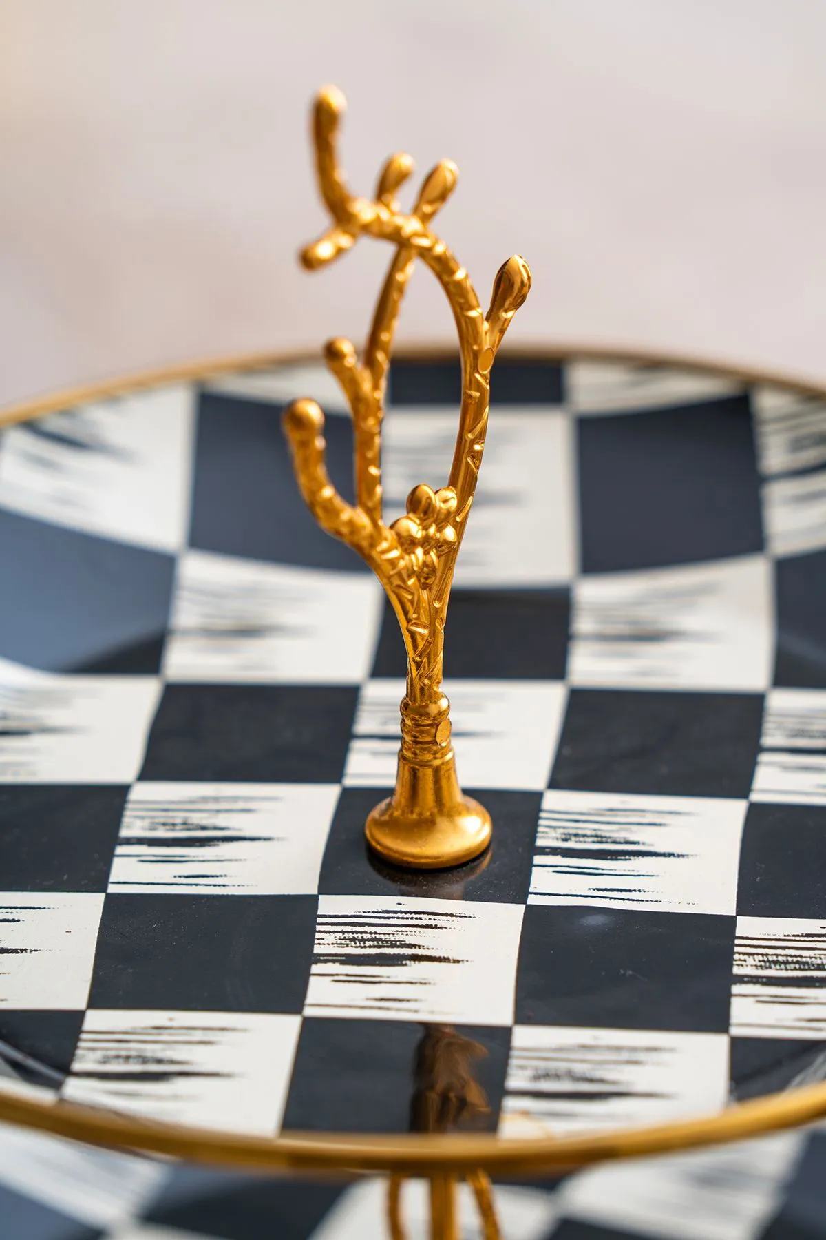 Acar Qualita King Dama Dekor Emaye Katlı Kurabiyelik XAP-22-0250