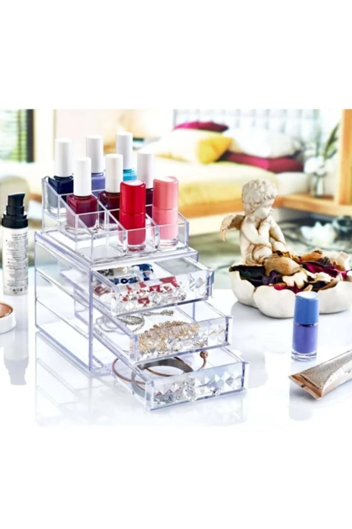 Boxup FT-016 3 Çekmeceli Organizer Set