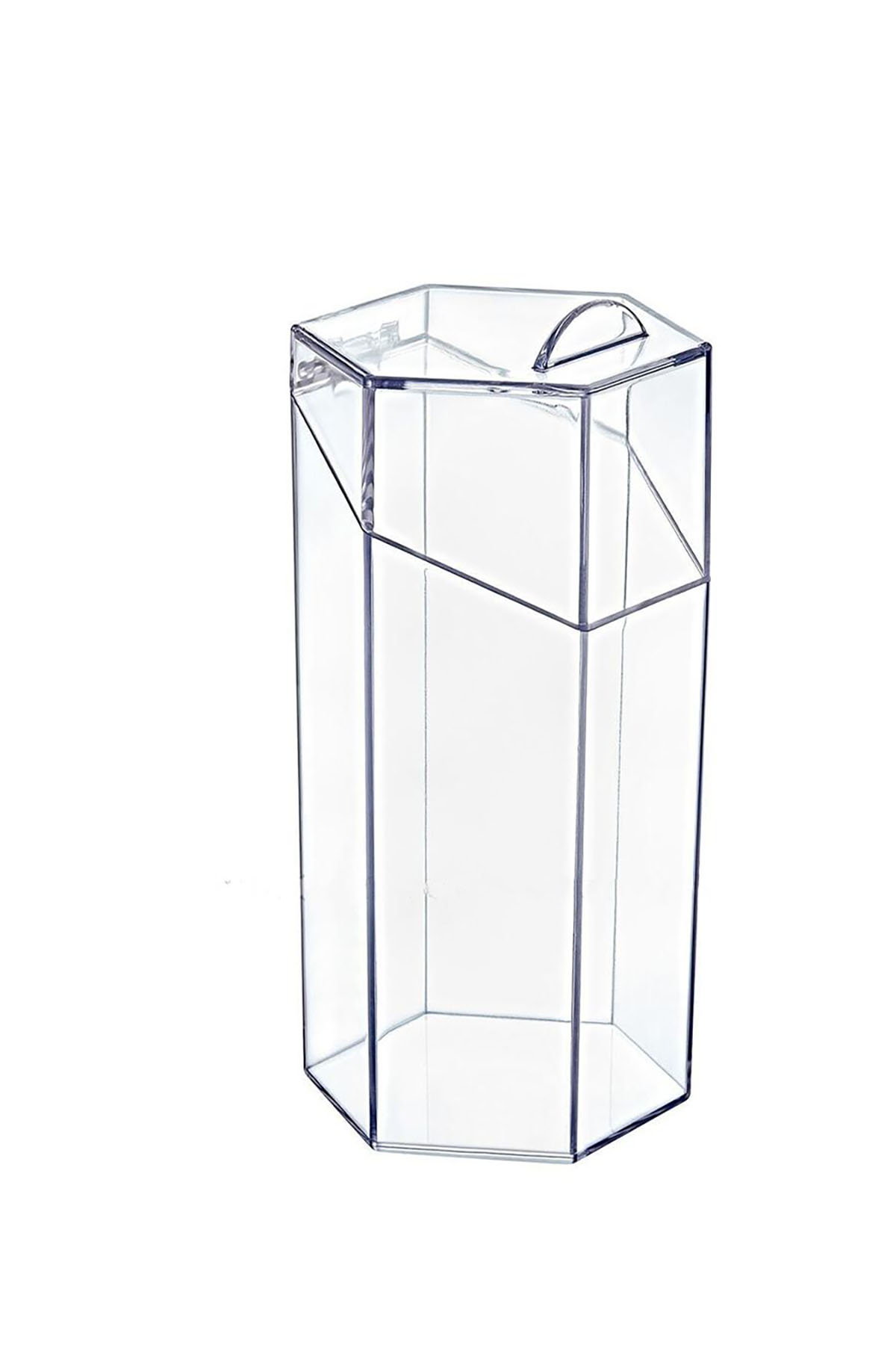 Boxup FT-017 Kapaklı Fırça Düzenleyicisi (Bölmeli)