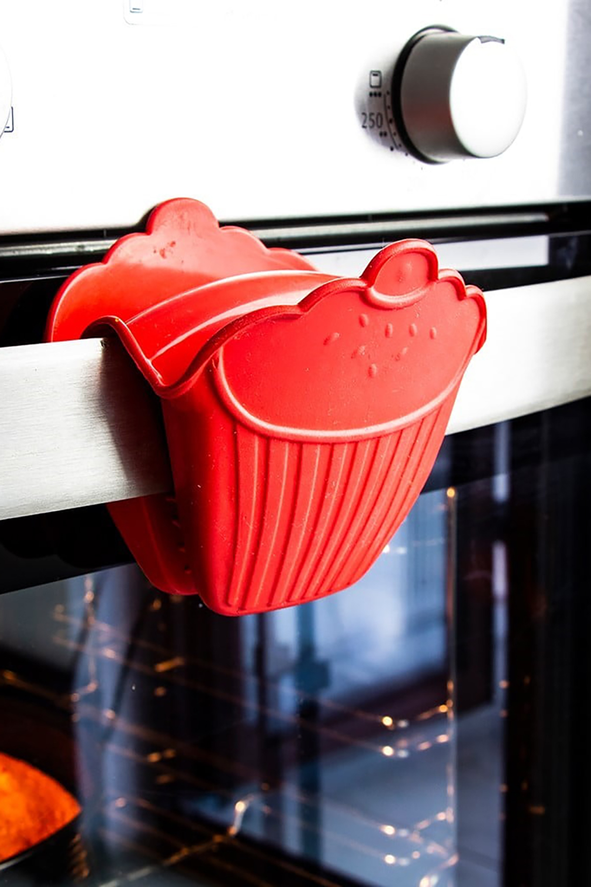 DecoBella Silikon Fırın Eldiveni 82100 - Kırmızı