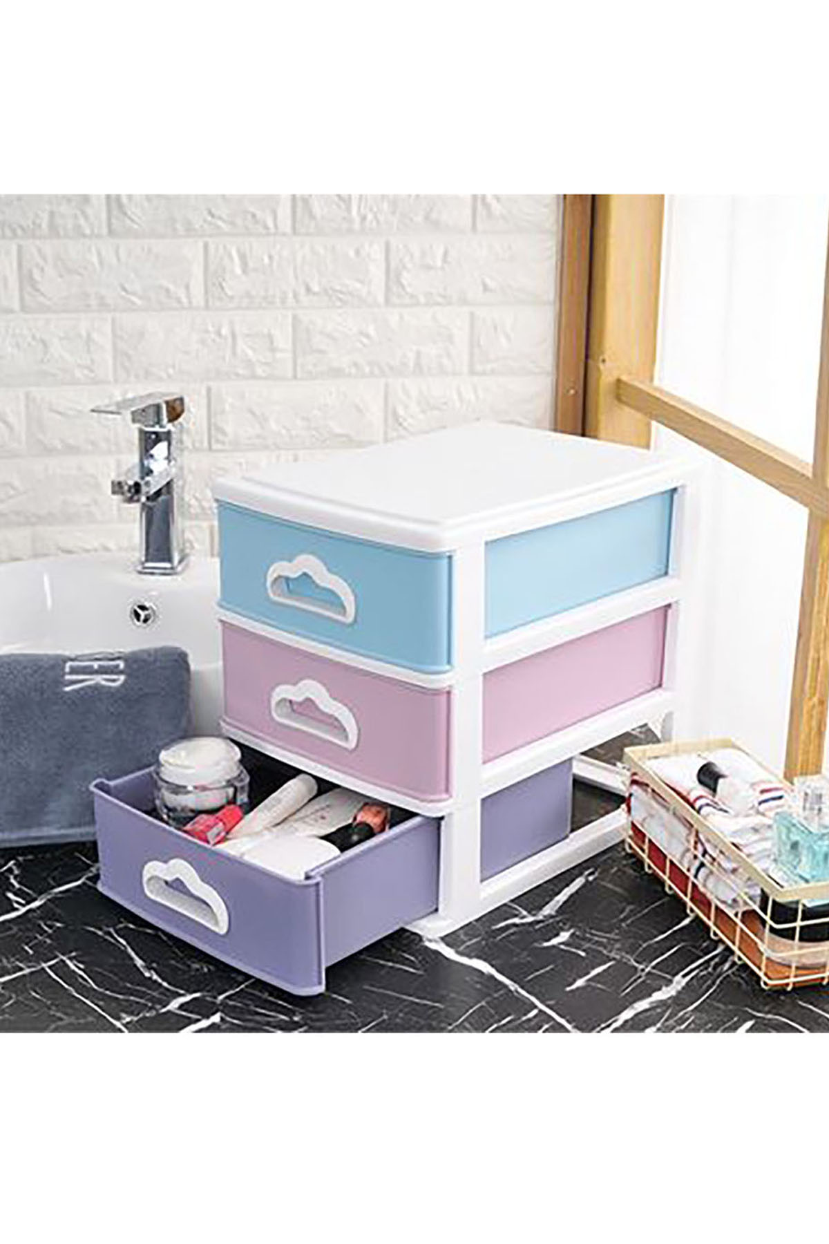 Emhouse Ep-420 3 lü Çekmeceli Organizer