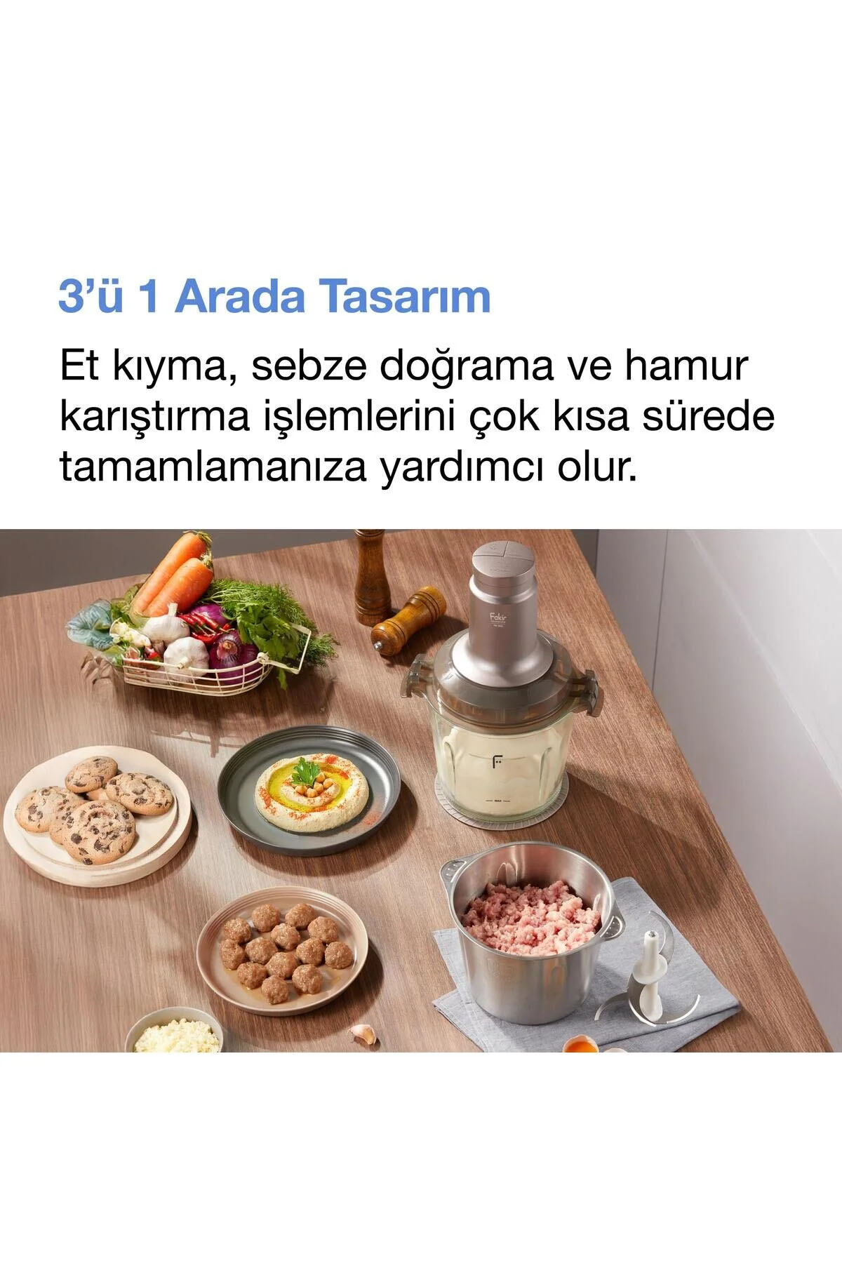 Fakir FW3503 3ü 1 Arada Doğrayıcı Fakir FW3503 3ü 1 Arada Doğrayıcı