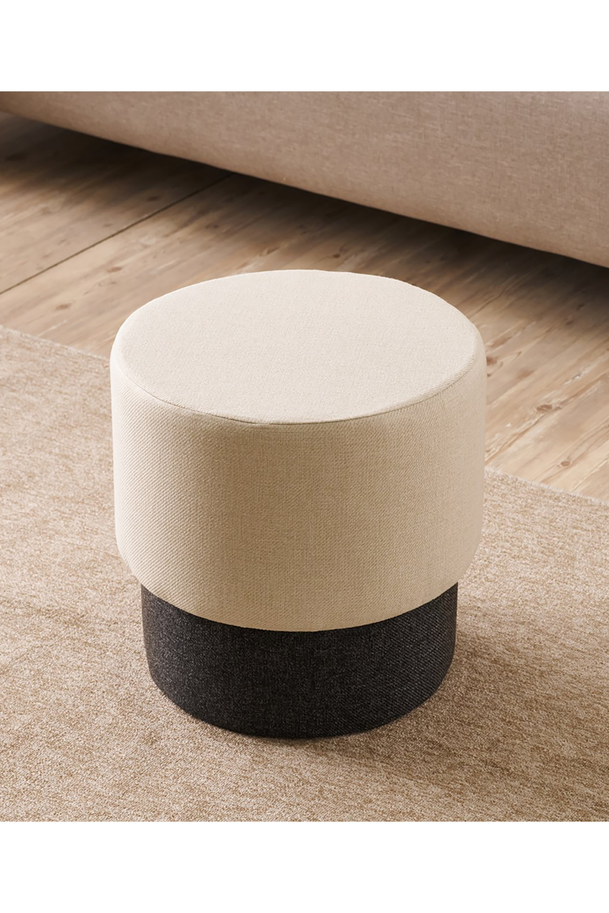 Favora Patara Puf - Krem