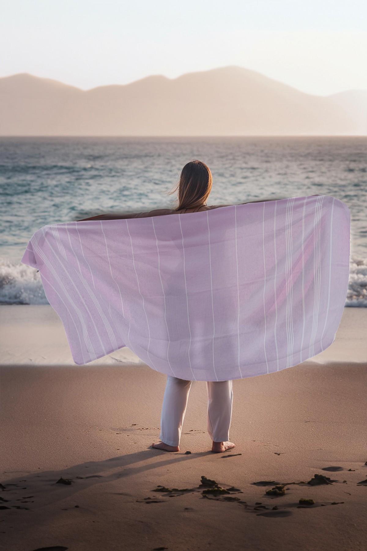 Favora Peştamal Plaj Havlusu 90x140 - Lila