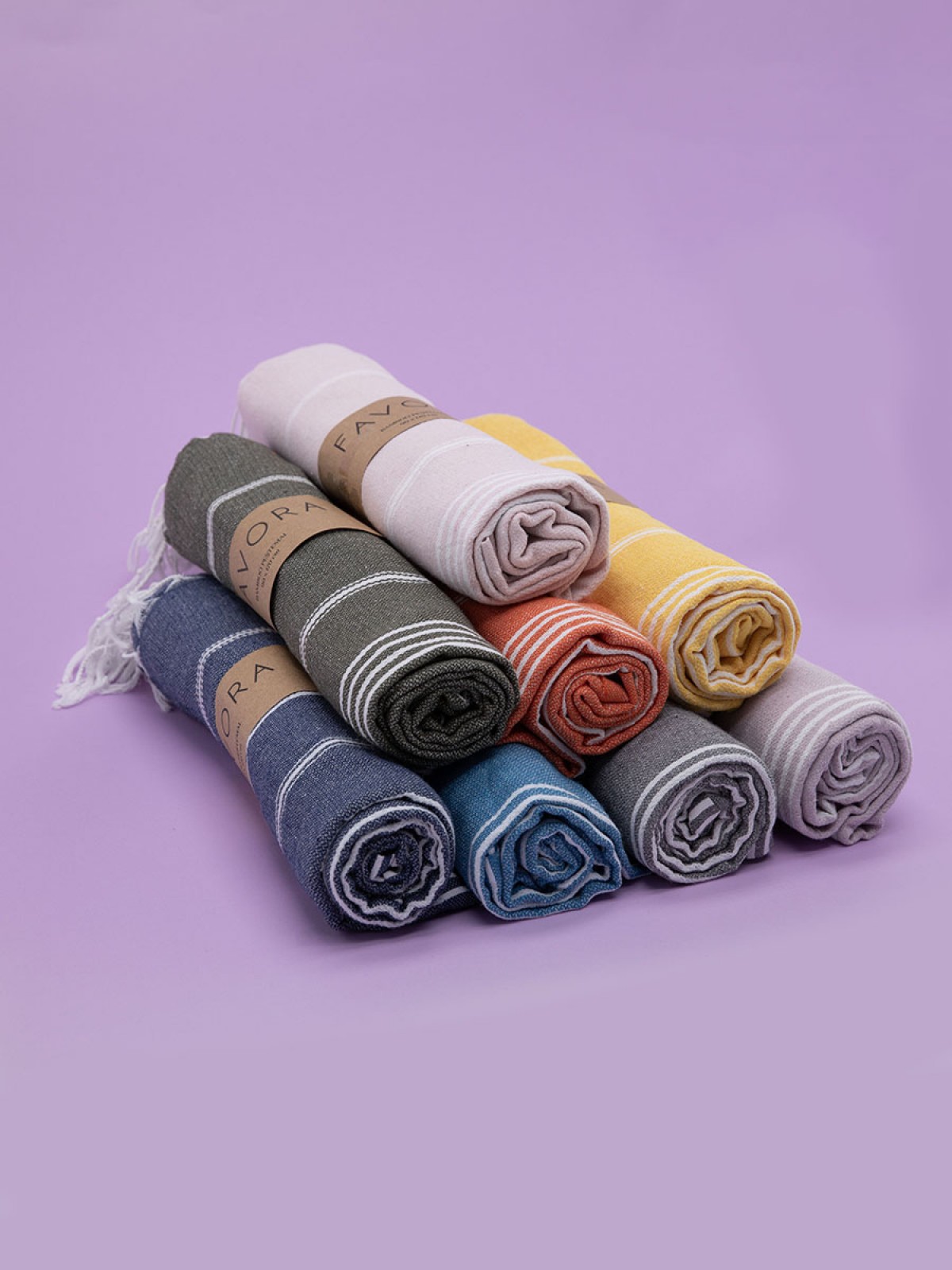 Favora Peştamal Plaj Havlusu 90x140 - Nar Çiçeği