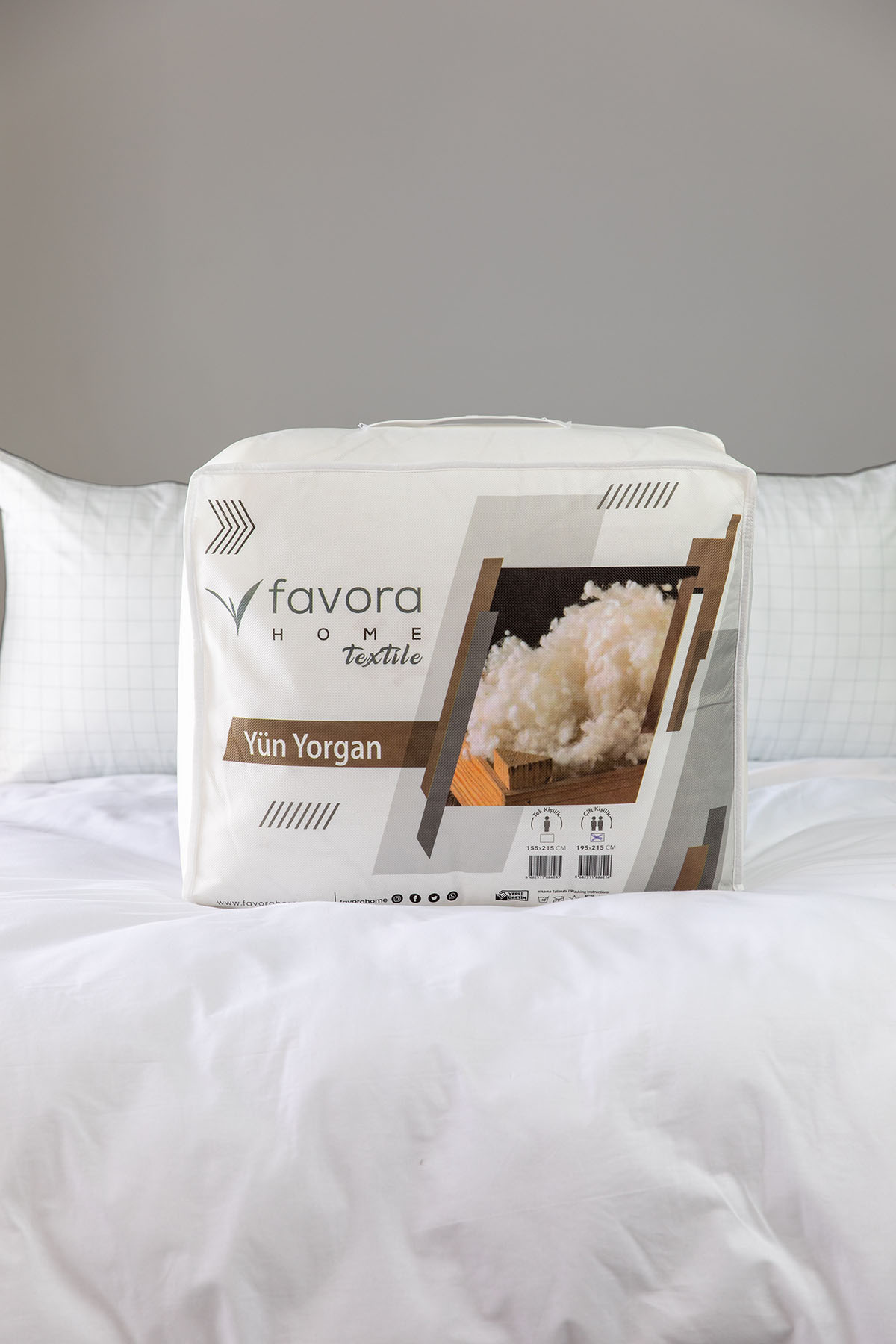 Favora Yün Çift Kişilik Yorgan 195x215