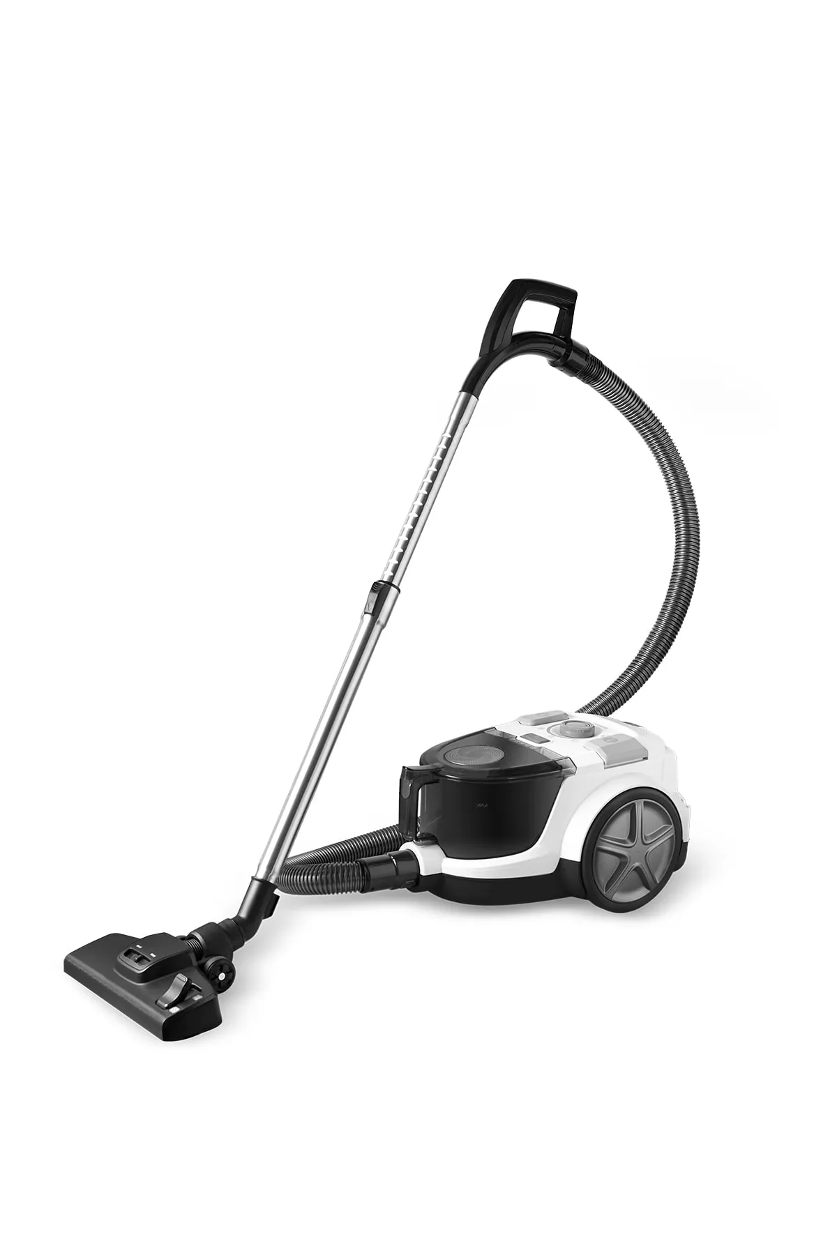 Homend Dustroyer 1252H Yatay Süpürge - Siyah - Beyaz Homend Dustroyer 1252H Yatay Süpürge - Siyah - Beyaz