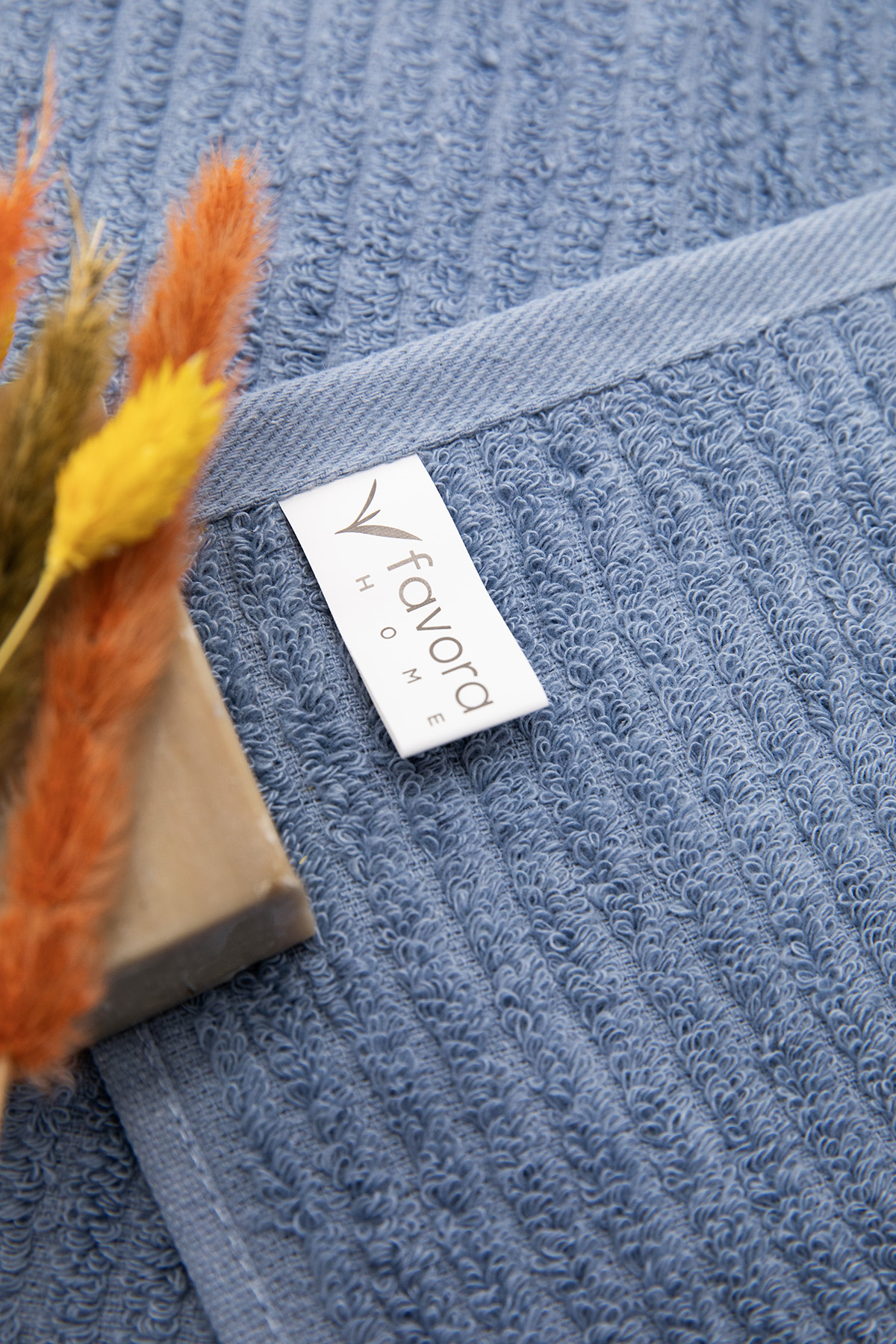 Line Luxury 2li El Yüz Havlusu 50x90 - İndigo Line Luxury 2li El Yüz Havlusu 50x90 - İndigo