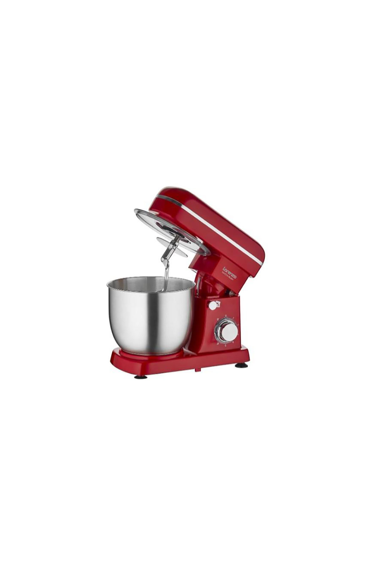 Lorenzo Masterplus Stand Mixer - Kırmızı