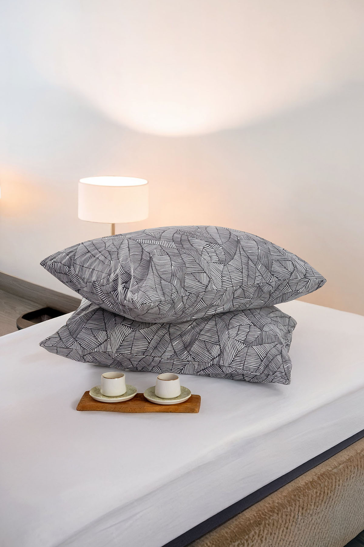 Nuvo 2'li Yastık Kılıfı - Antrasit