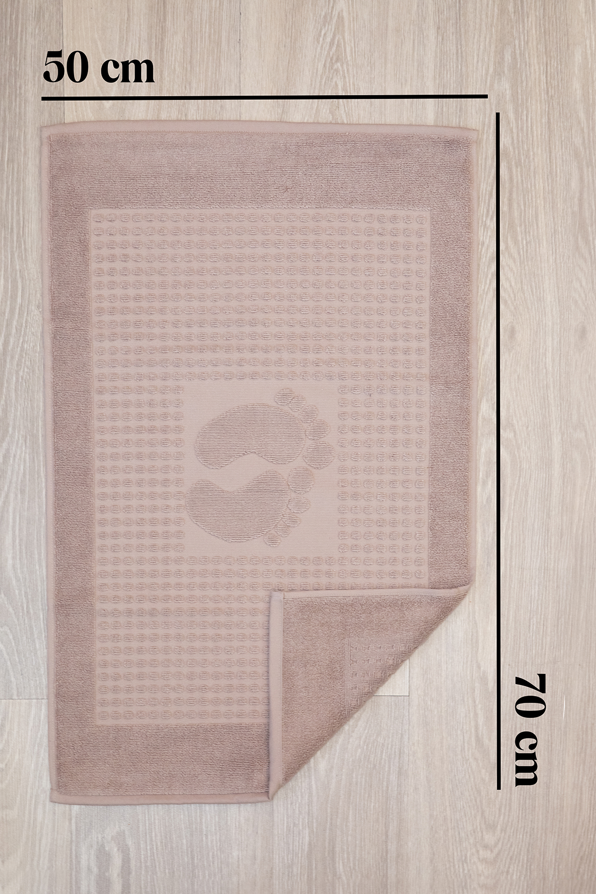 Özdilek Winter 2'li Ayak Havlusu 50x70 - Toprak