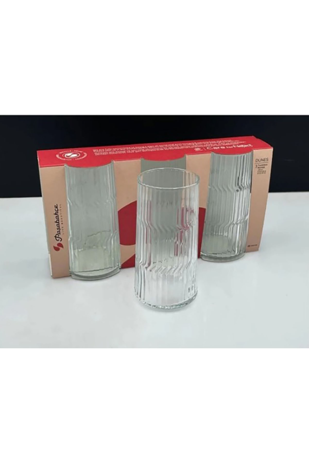 Paşabahçe 420450 Dunes 3 Lü Long Bardak Paket