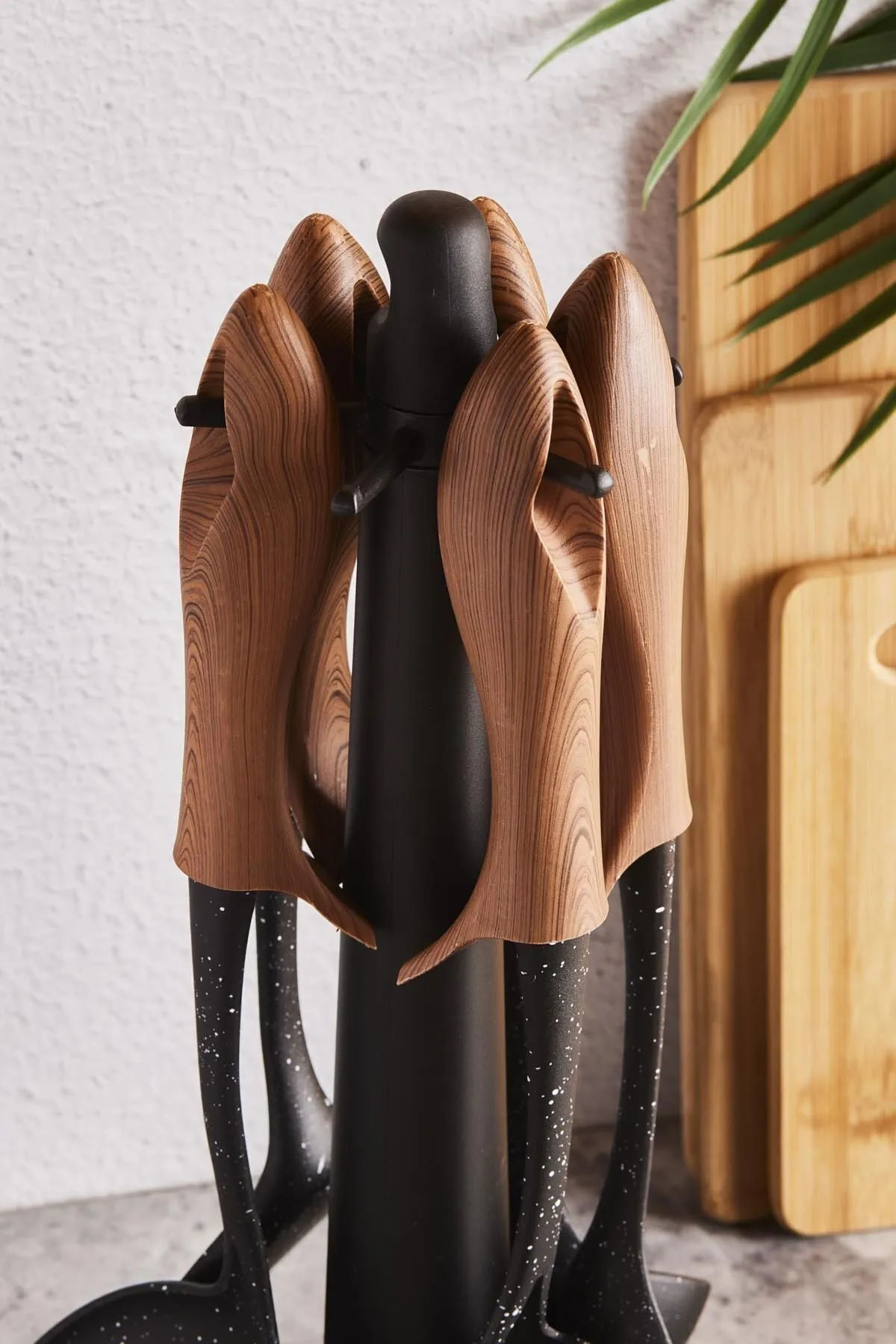 Perotti 15506 Woody 7 Parça Standlı Servis Seti