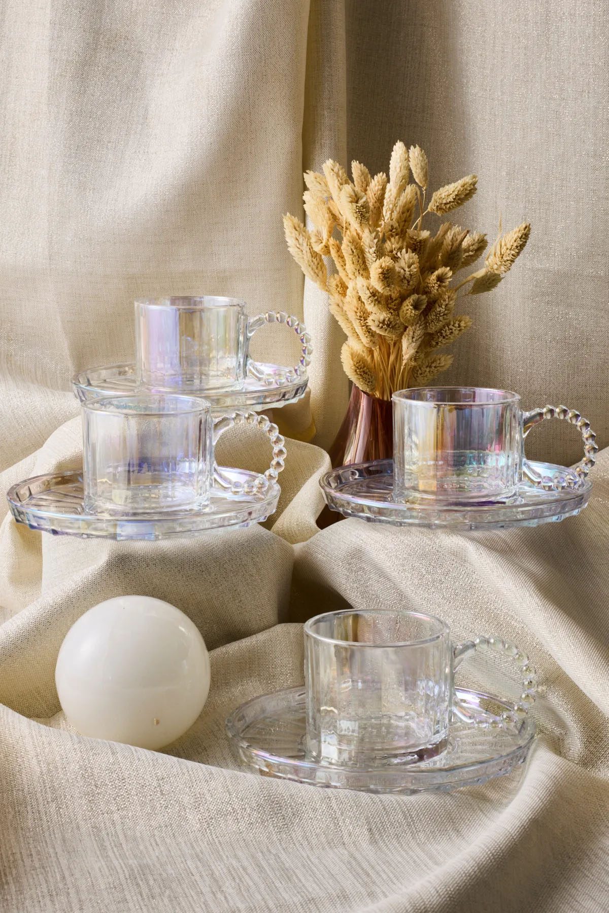 Perotti 15937 Ringo Line Luster 6'lı Çay Fincanı 200 Ml