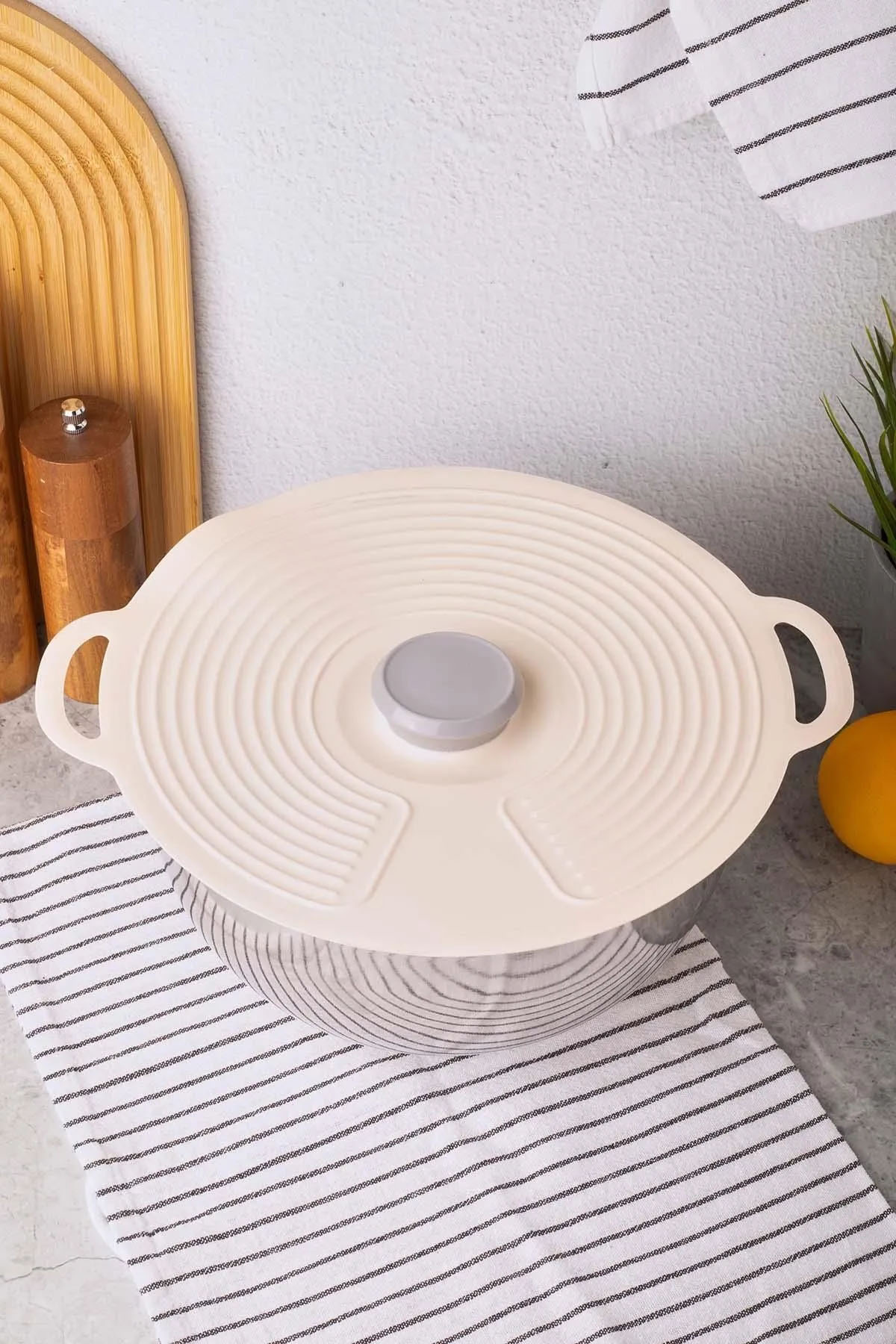 Perotti 15963 Casse 30 cm Silikon Tencere Kapağı