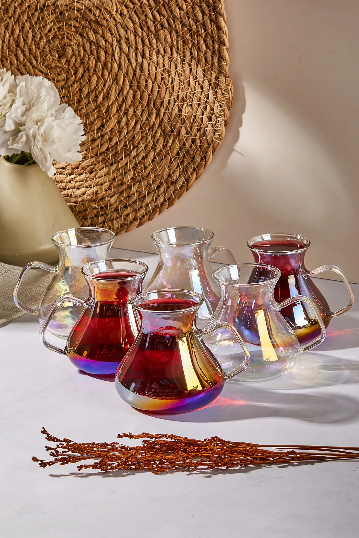 Perotti 16014 Ehlxİ Keyf Luster 6'lı Çay Bardağı