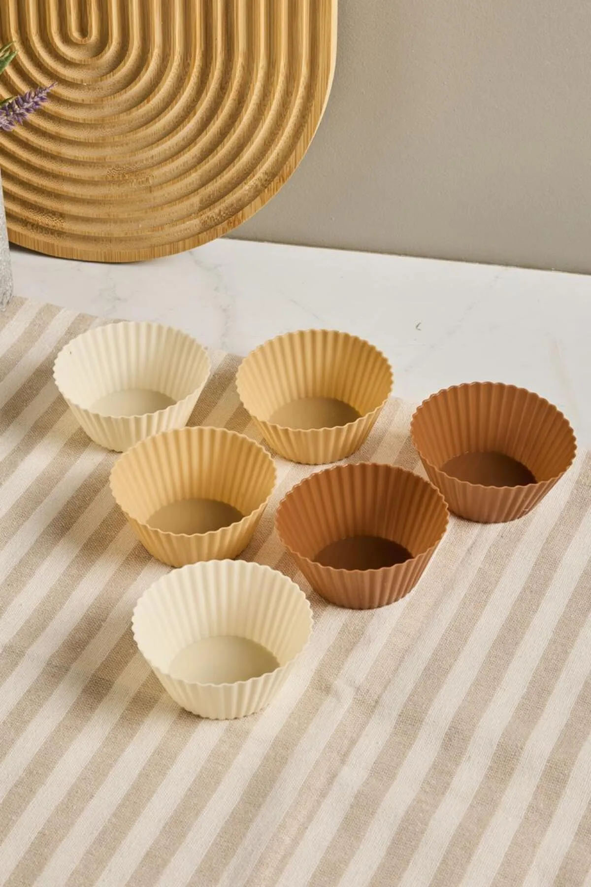 Perotti 16309 Chocky Silikon 6'lı Mini Kek Kalıbı