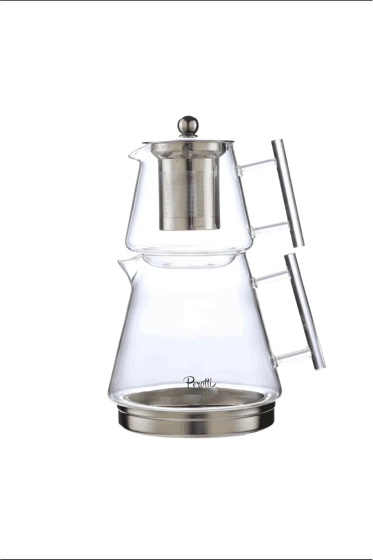 Perotti 16501 Franca Borosilikat Cam Çaydanlık