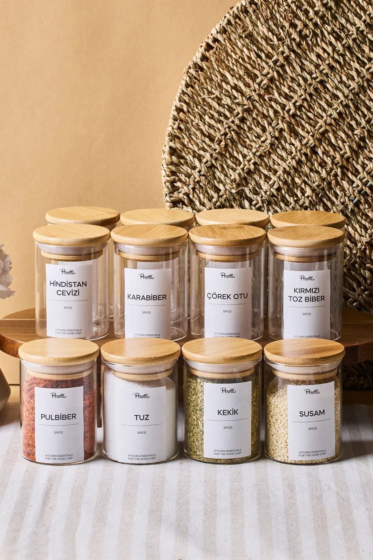 Perotti 16526 Eraldo 12'li Baharatlık 200 Ml