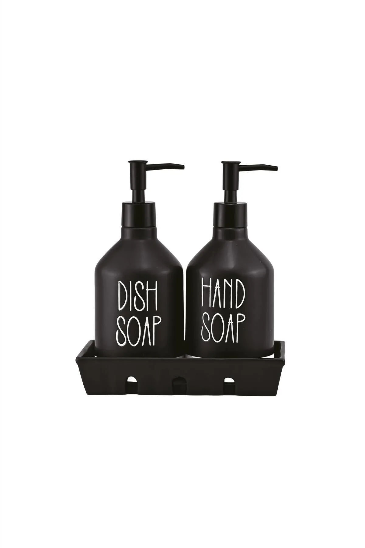 Perotti 16754 Sapone Black 2'li Mutfak Sabunluk