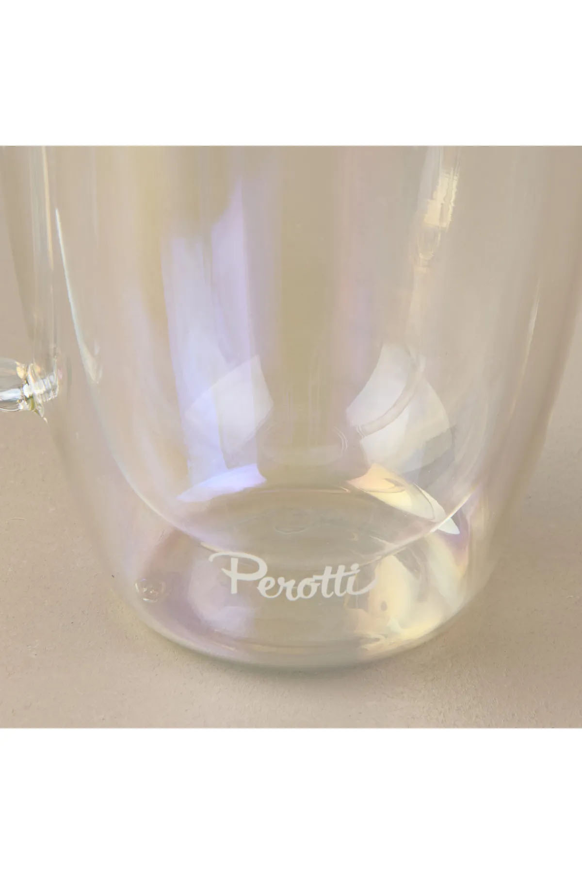 Perotti 17307 Cidar Colors Çift Cidarlı Latte Kupa 450 Ml - Füme