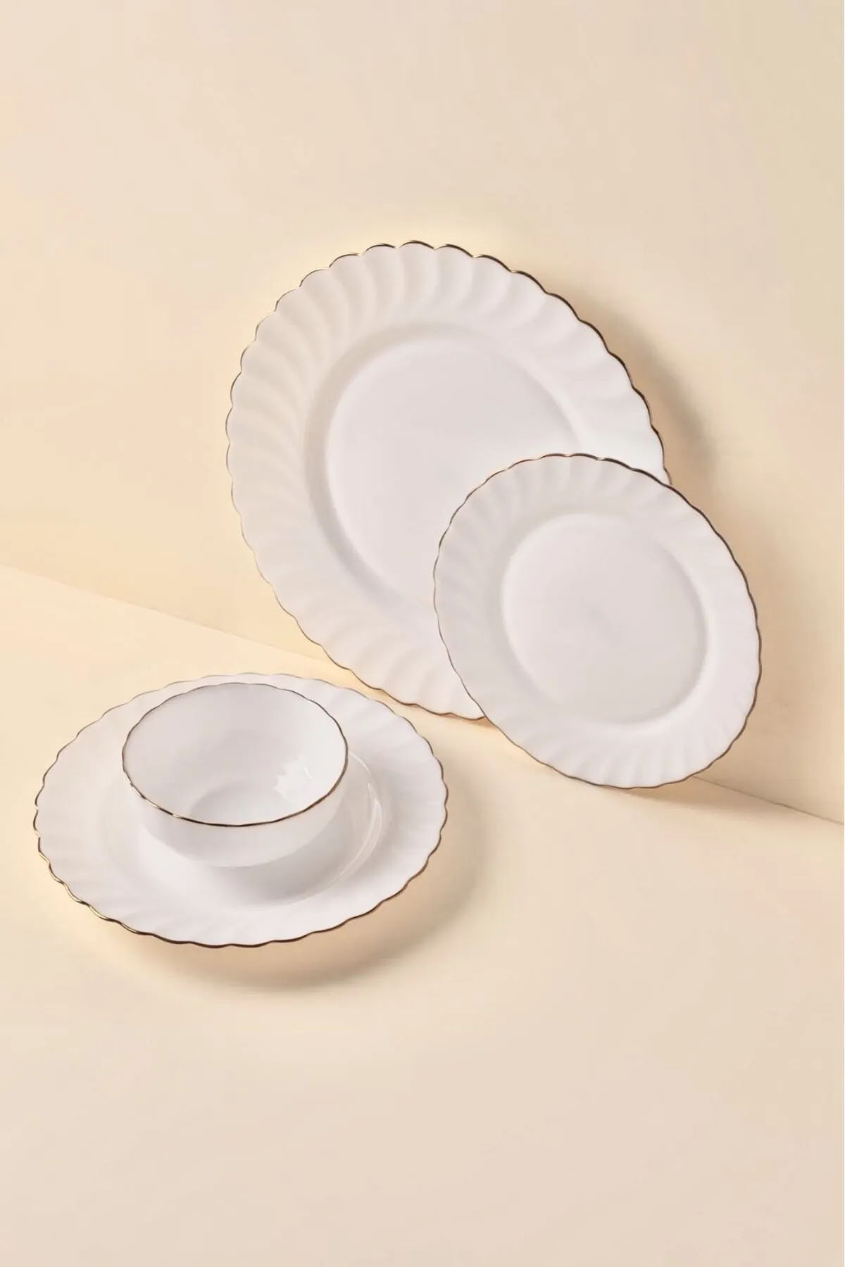 Perotti 17585 Waves 24 Parça 6 Kişilik Yemek Takımı