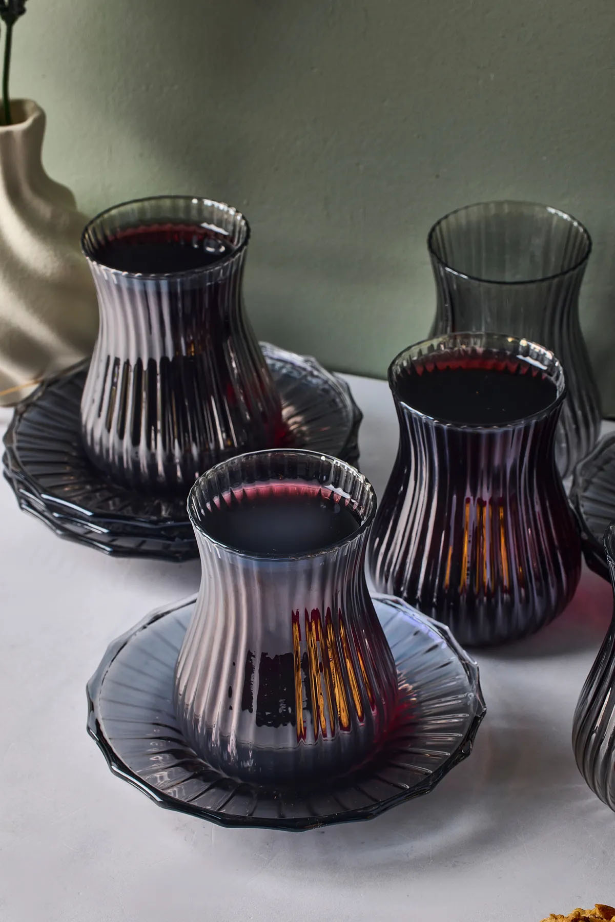 Perotti 18040 Mudanya Füme 12 Parça Çay Seti