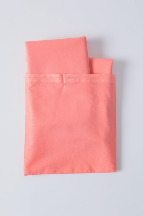 %100 Pamuk 2li Keseli Yastık Kılıfı 50x70 - Nar Çi