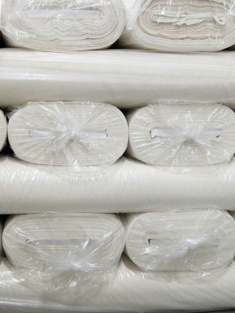 %100 Pamuk 46 Tel Amerikan Bezi Ham Bez Punch Kumaş - Krem 500x220 cm