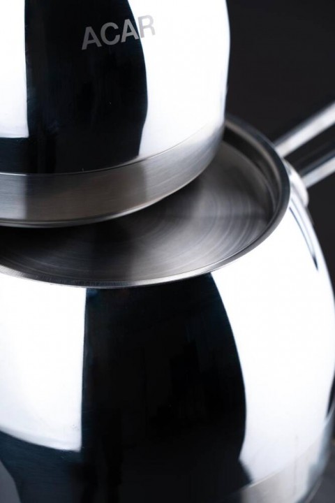 Acar Alexi Maxi Çelik Çaydanlık Takımı XRD-21-0457