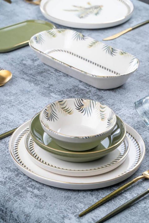 Acar Azule 6 Kişilik 27 Parça Yemek Takımı XSH-21-0045