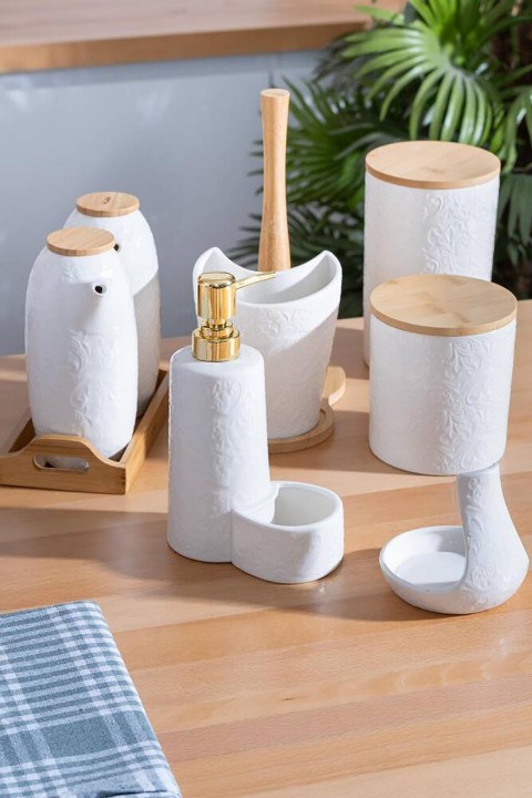 Acar Kayla 8'li Porselen Mutfak Seti YAM-06120