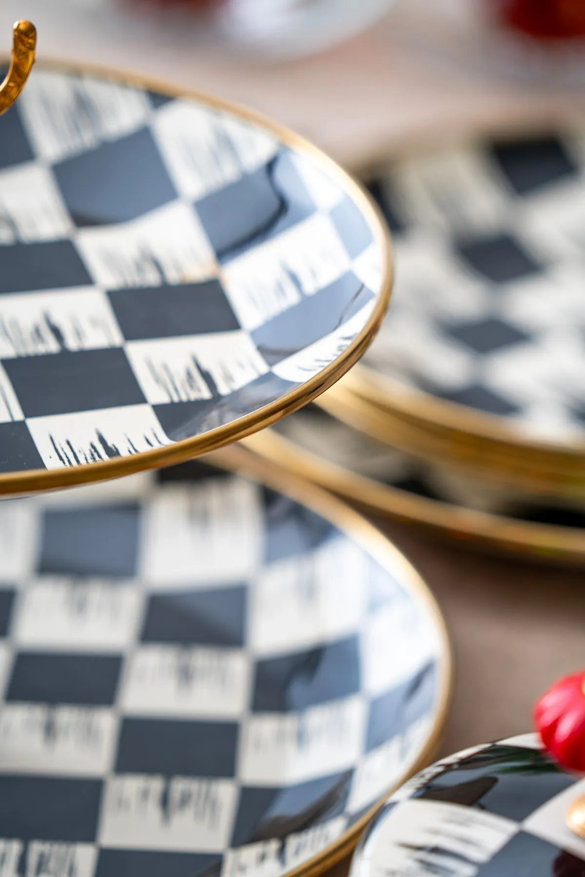 Acar Qualita King Dama Dekor Emaye Katlı Kurabiyelik XAP-22-0250