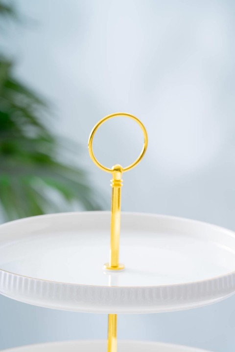 Acar Sierra 6 Kişilik 20 Parça Brunch Seti - Gold PORWM-06194