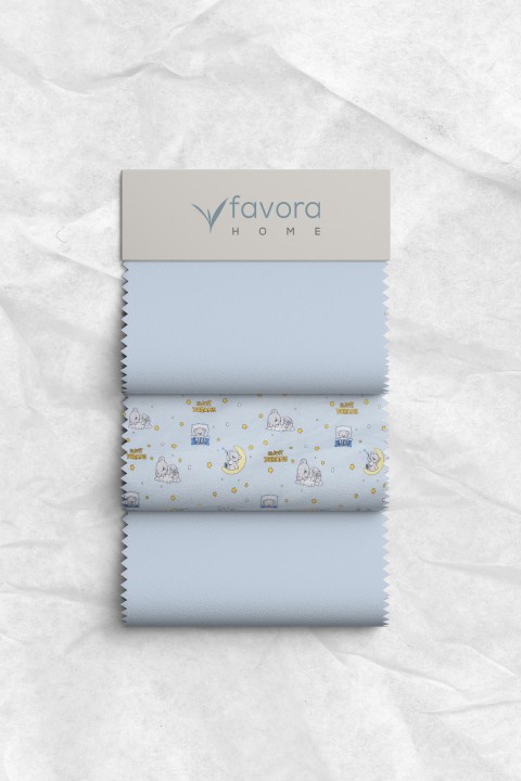 Baby %100 Pamuk Dream Sweet Bebek Nevresim Takımı - Mavi