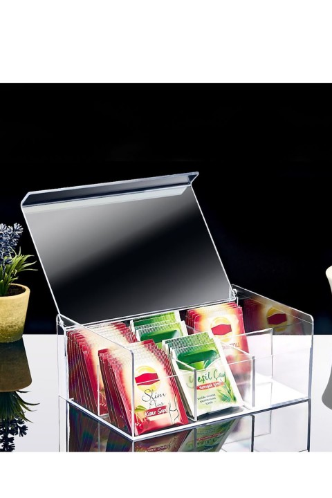 Boxup FT-055 Şeffaf Çay Kutusu