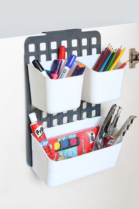 DecoBella Seviye Ayarlanabilir Düzenleyici 50842 - Gri