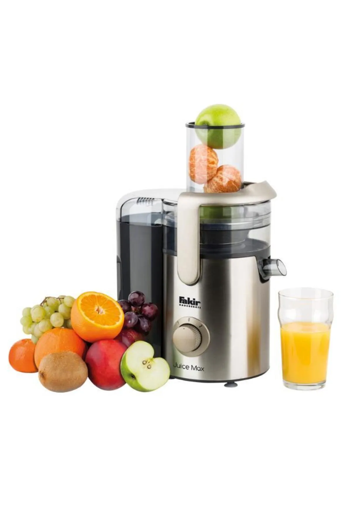 Fakir Juice Max Katı Meyve Sıkacagı - Gümüş