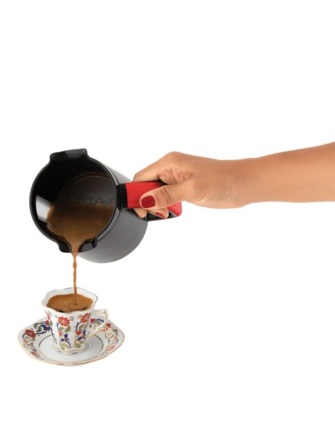 Fakir Kaave Trio Közde & Sütlü Türk Kahvesi Makinesi - Rouge