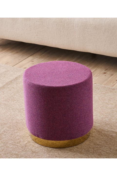 Favora Göcek Puf - Mürdüm