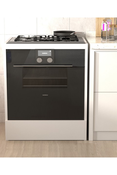 Favora Hiden Ayaksız Ankstre Dolabı - Beyaz