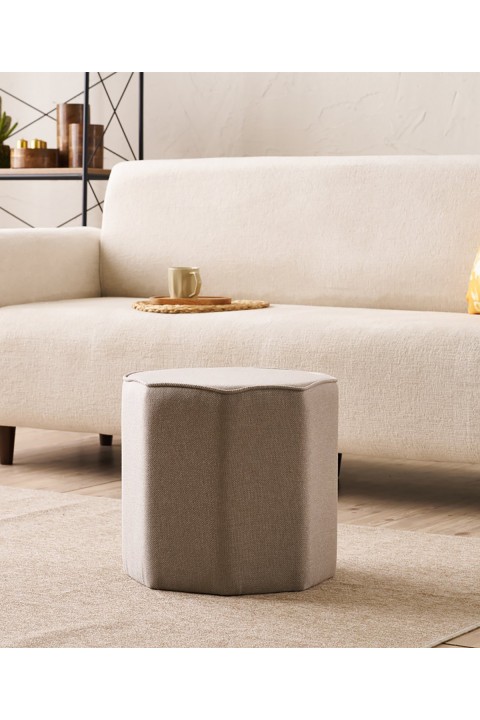 Favora İnözü Puf - Bej