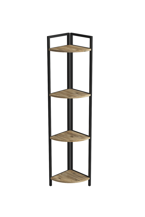 Favora Modd Corner Kitaplık - Atlantik Çam