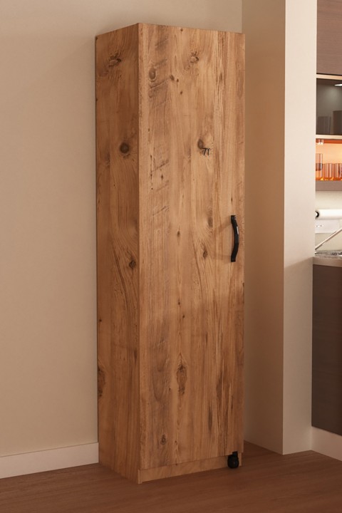 Favora Multi 4 Bölmeli Raflı Erzak Dolabı - Atlantik Çam