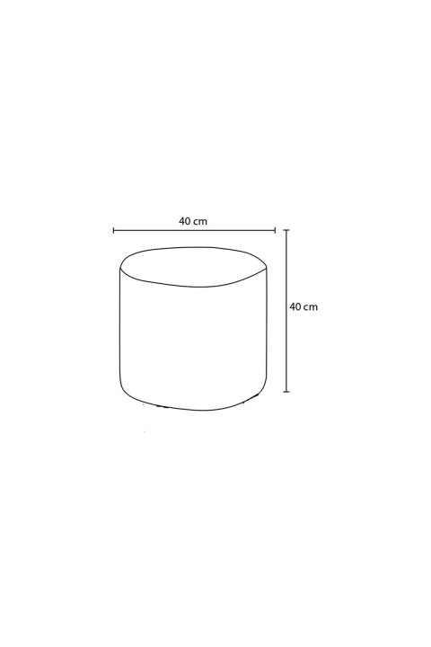 Favora Patara Puf - Bej