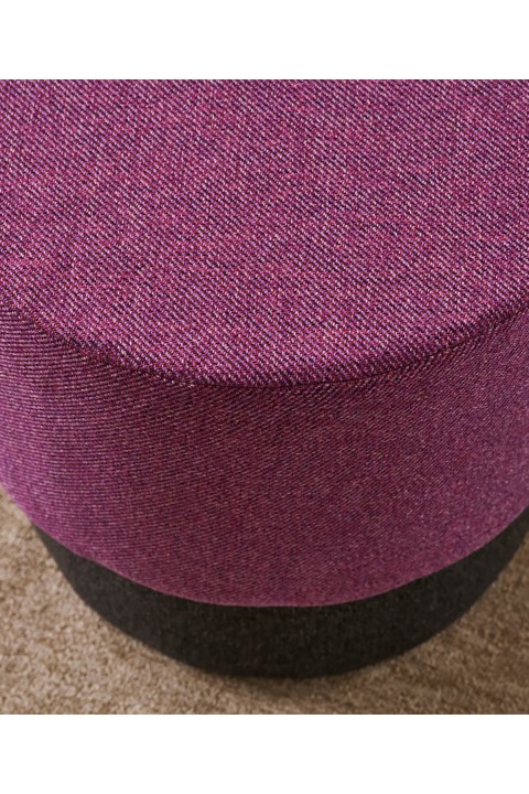 Favora Patara Puf - Mürdüm